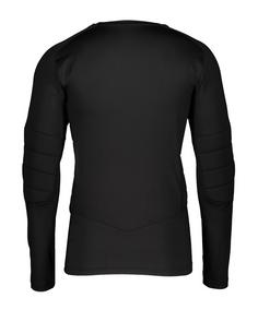 Rückansicht von PUMA Torwart Shirt gepolstert Fußballtrikot Herren schwarz