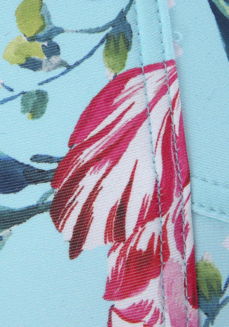 sunseeker sunseeker B&uuml;gel-Bikini-Top Bikini Oberteil Damen - hellblau-bedruckt - 1 | SportScheck