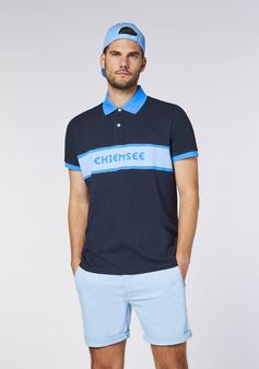 Rückansicht von Chiemsee Poloshirt Poloshirt Herren Night Sky