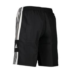 Rückansicht von adidas Squadra 21 DT Short Fußballshorts Herren schwarzweiss