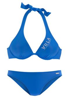 VENICE BEACH Bügel-Bikini Bikini Set Damen blau