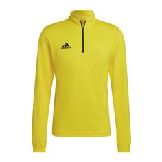 adidas Entrada 22 HalfZip Sweatshirt Funktionssweatshirt Herren gelbschwarz