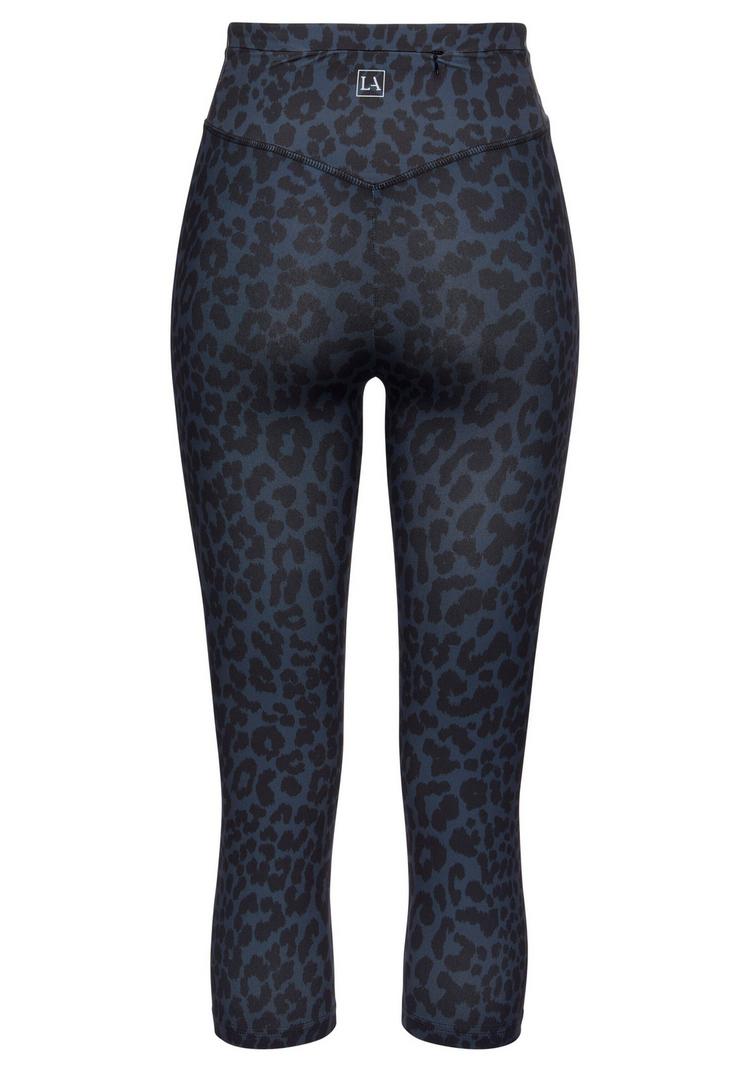 LASCANA Active LASCANA Active Caprileggings Tights Damen - leo-anthrazit - 2 | SportScheck