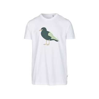 Cleptomanicx Gull Printshirt Herren White