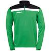 Uhlsport OFFENSE 23 Kids Funktionssweatshirt Kinder - gr&uuml;n/schwarz/wei&szlig;