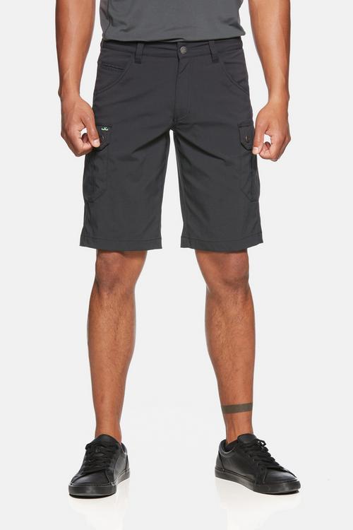 Rückansicht von Jeff Green Stan Funktionsshorts Herren Black