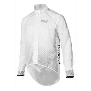 prolog cycling wear Regenjacke Herren Weiß-transparent