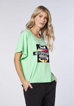 Rückansicht von Chiemsee T-Shirt T-Shirt Damen Neptune Green