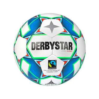 Derbystar Gamma S-Light v22 Lightball Fußball weissblaugruen