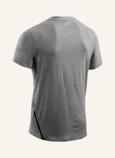 Rückansicht von CEP Run Shirt Short Funktionsshirt Herren grey