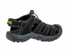 Rückansicht von LICO Outdoorsandale Outdoorsandalen Herren schwarz