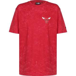 New Era Washed Pack Graphic Chicago Bulls T-Shirt Herren rot