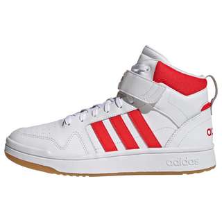 adidas Postmove Mid Schuh Basketballschuhe Herren Cloud White / Vivid Red / Gum