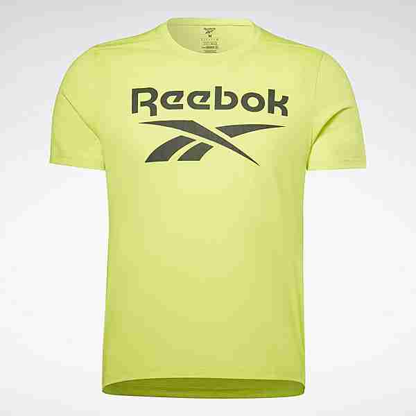 Reebok Workout Ready Graphic T-Shirt Funktionsshirt Herren Gelb