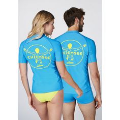 Rückansicht von Chiemsee Badeshirt Surf Shirt Blithe