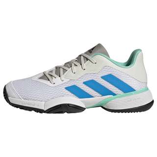 adidas Barricade Tennisschuh Sneaker Kinder Cloud White / Pulse Blue / Core Black
