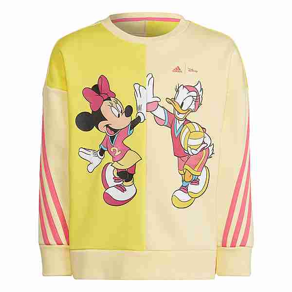 adidas adidas x Disney Daisy Duck Sweatshirt Langarmshirt Kinder Impact Yellow / Almost Yellow / Pulse Magenta