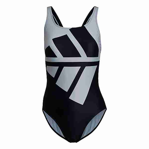 adidas Logo Graphic Badeanzug Badeanzug Damen Black / Halo Silver
