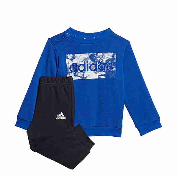 adidas adidas Essentials Sweatshirt Set Trainingsjacke Kinder Royal Blue / White