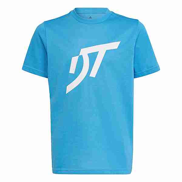 adidas Thiem Logo Graphic T-Shirt T-Shirt Kinder Pulse Blue
