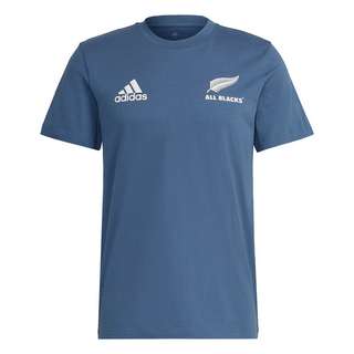 adidas All Blacks Rugby Cotton T-Shirt T-Shirt Herren Wonder Steel / White