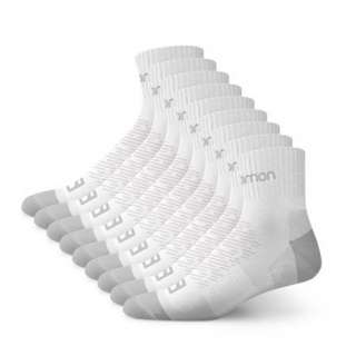 Salomon mesh Ventilation Active Sneakersocken White Grey