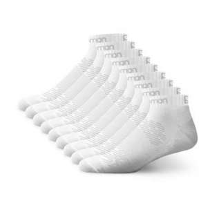 Salomon mesh Ventilation Life Sneakersocken White Grey