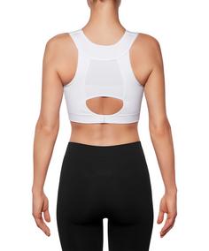 Rückansicht von Falke Sport-BH Sport-BH Damen white (2860)