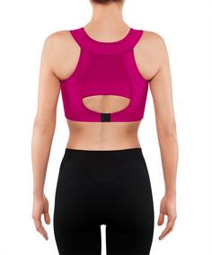 Rückansicht von Falke Sport-BH Sport-BH Damen berry (8284)