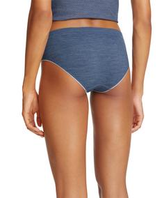 Rückansicht von Falke Merino Panty Funktionsunterhose Damen capitain (6751)