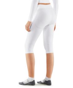 Rückansicht von Falke Maximum Warm 3/4-Tights Damen white (2860)