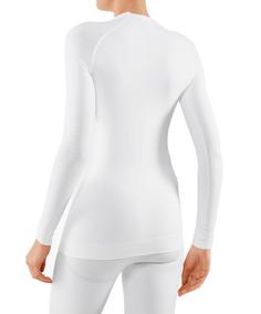 Rückansicht von Falke Maximum Warm Langarmshirt Damen white (2860)