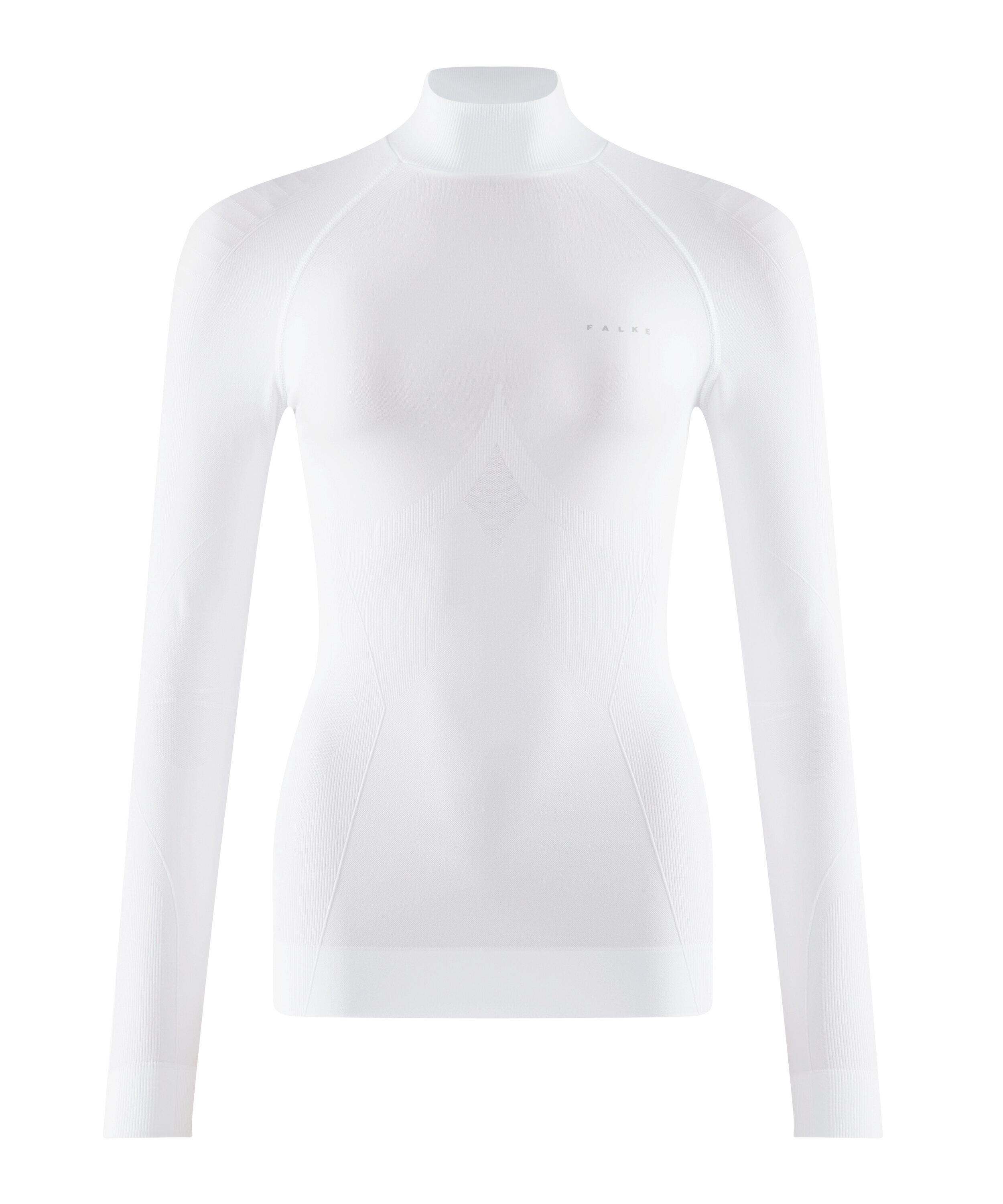 Falke MW Longsleeved Shirt Turtleneck w Langarmshirt Damen - white (2860)