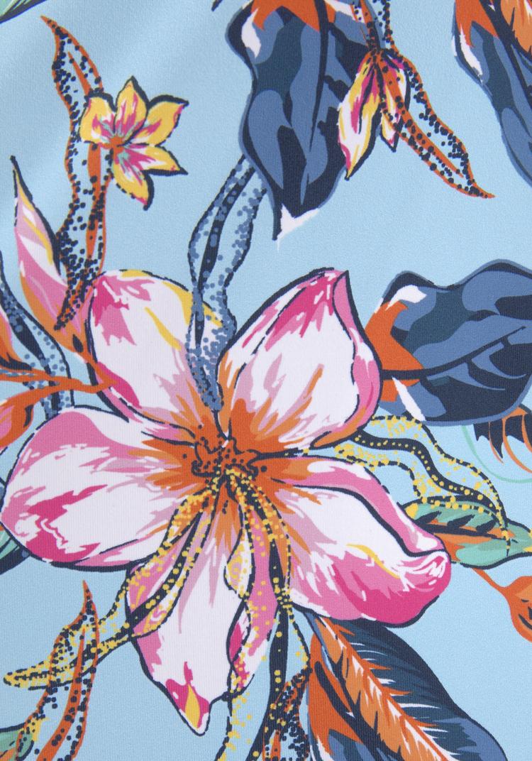 Lascana Lascana Tankini-Top Bikini Oberteil Damen - hellblau-bedruckt - 1 | SportScheck