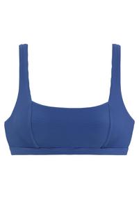 sunseeker Bustier-Bikini-Top Bikini Oberteil Damen - blau