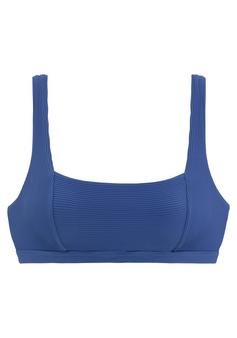 sunseeker Bustier-Bikini-Top Bikini Oberteil Damen blau