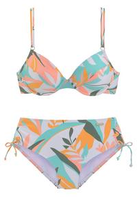 sunseeker B&uuml;gel-Bikini Bikini Set Damen - wei&szlig;-gelb