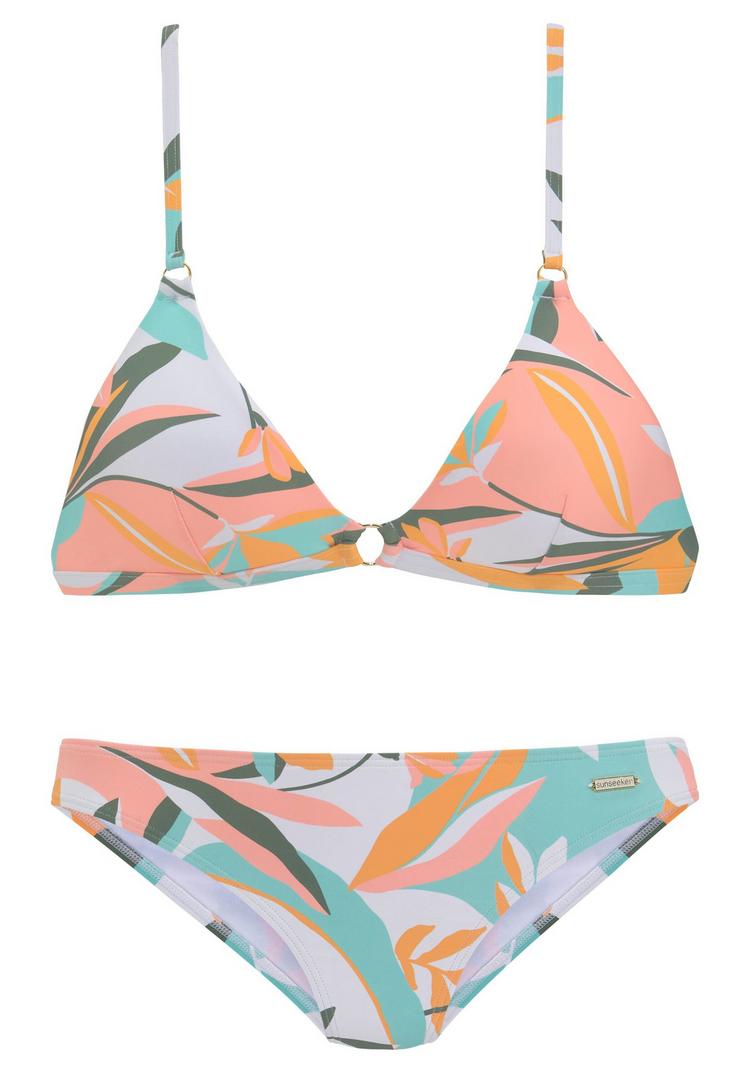 sunseeker sunseeker Triangel-Bikini Bikini Set Damen - wei&szlig;-gelb - 0 | SportScheck