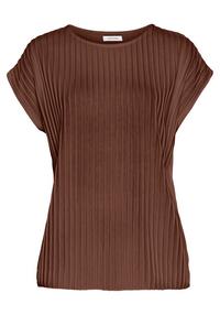 Lascana Kurzarmshirt T-Shirt Damen - rostbraun