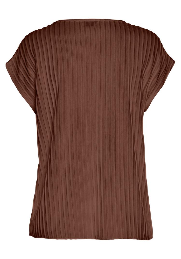 Lascana Lascana Kurzarmshirt T-Shirt Damen - rostbraun - 0 | SportScheck