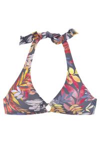 Vivance Triangel-Bikini-Top Bikini Oberteil Damen - grau-bedruckt