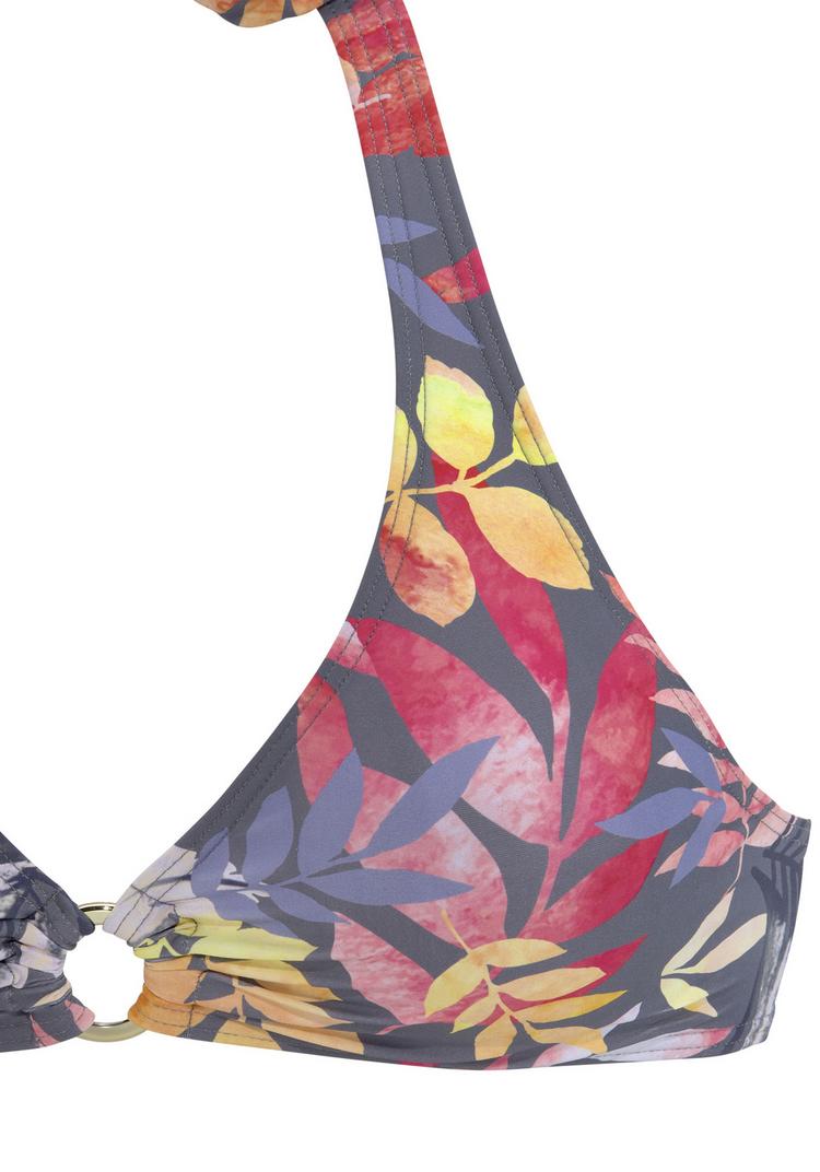 Vivance Vivance Triangel-Bikini-Top Bikini Oberteil Damen - grau-bedruckt - 0 | SportScheck