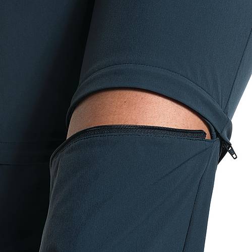 Pantaloni Uomo DEPROC-Active Trekking und Wanderhose Kenora Double Zip-off 
