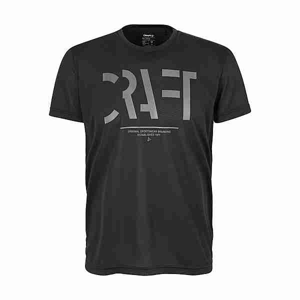 Craft EAZE SS CRAFT MESH TEE M T-Shirt Herren black/granite