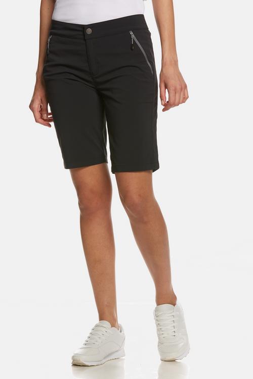 Rückansicht von Jeff Green Mina Funktionsshorts Damen Black Beauty