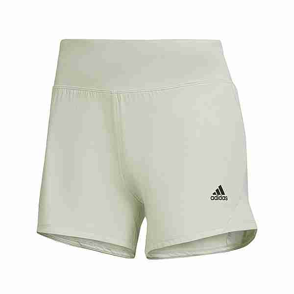 adidas HIIT Training Knit Shorts Funktionsshorts Damen Linen Green / White