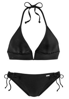 Vivance Triangel-Bikini Bikini Set Damen schwarz