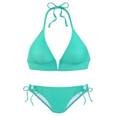 Vivance Triangel-Bikini Bikini Set Damen grün