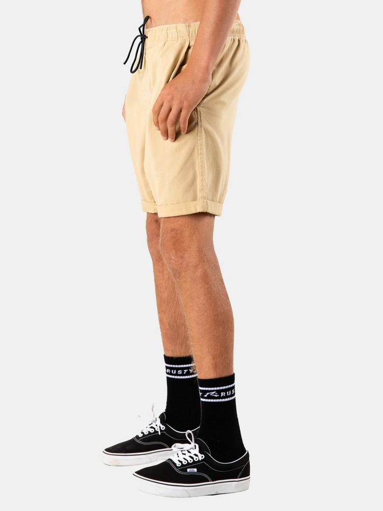 RUSTY RUSTY Hooked On 18 Elastic Short Cargoshorts Herren - Fennel - 2 | SportScheck