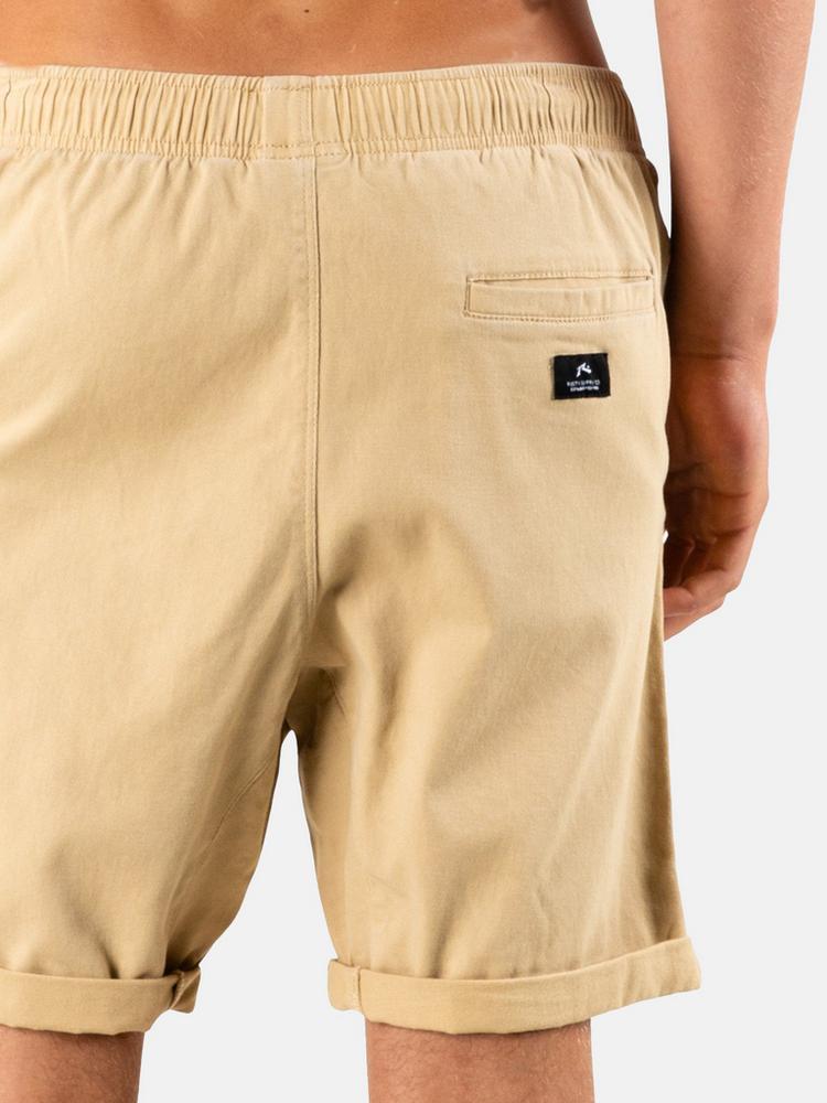 RUSTY RUSTY Hooked On 18 Elastic Short Cargoshorts Herren - Fennel - 5 | SportScheck